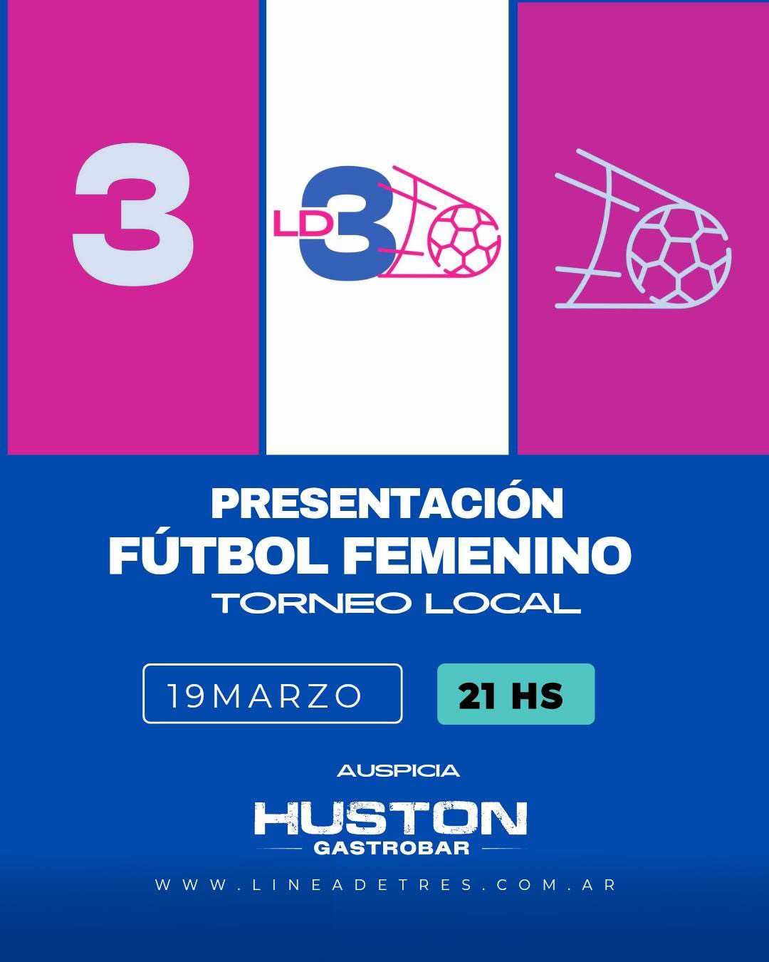 HOY SE LANZA EL TORNEO DE FÚTBOL FEMENINO